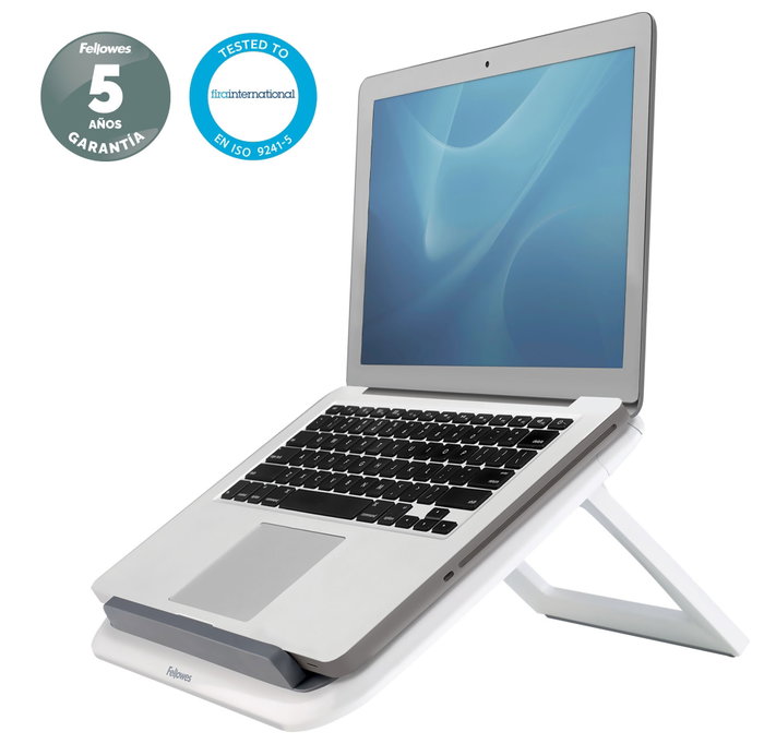 Fellowes Soporte Elevador I-Spire para Portátiles hasta 17 pulgadas, Blanco